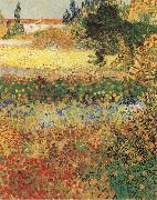 Vincent Van Gogh Garden in Bloom oil